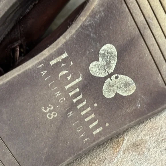 Brown Leather Ankle Boots - Picture 8 of 10